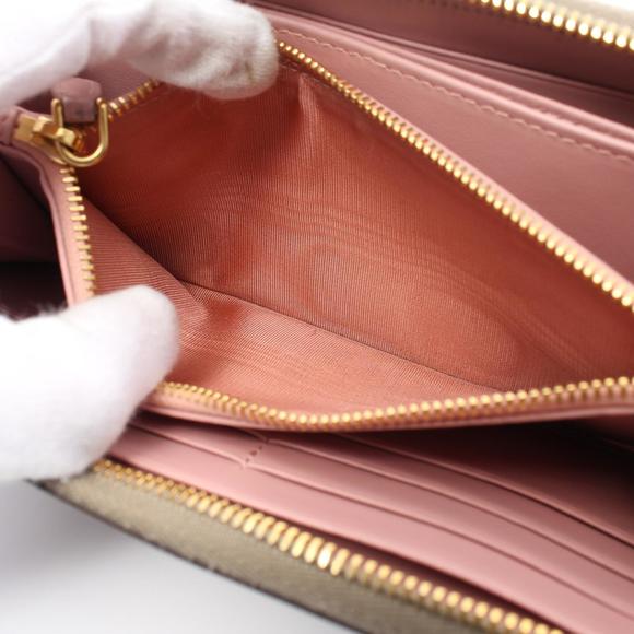 Prada Prada Saffiano Fiocco Long Wallet 1ML506 Leather Long Wallet 1ML506 - Picture 5 of 9